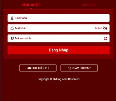 Đăng Ký OKKING99 – Bắt Đầu Trải Nghiệm Ngay Hôm Nay